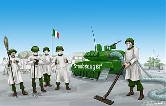 Andrij Makarenko: Russische Hilfe für Italien