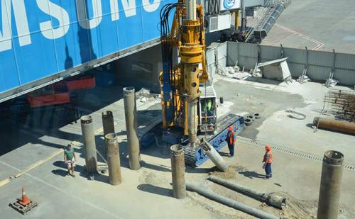 Baustelle Flughafen Boryspil Baustelle Flughafen Boryspil